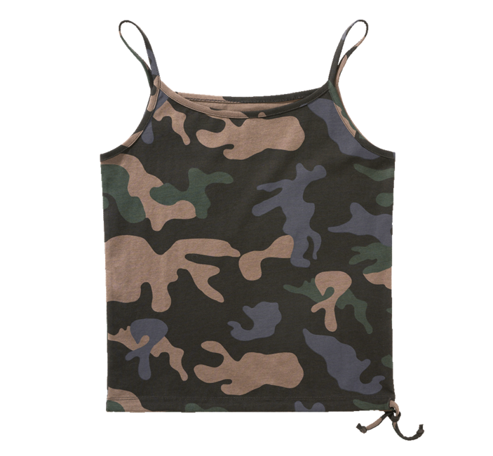Brandit Tank Top mit dünnen Trägern, darkcamo