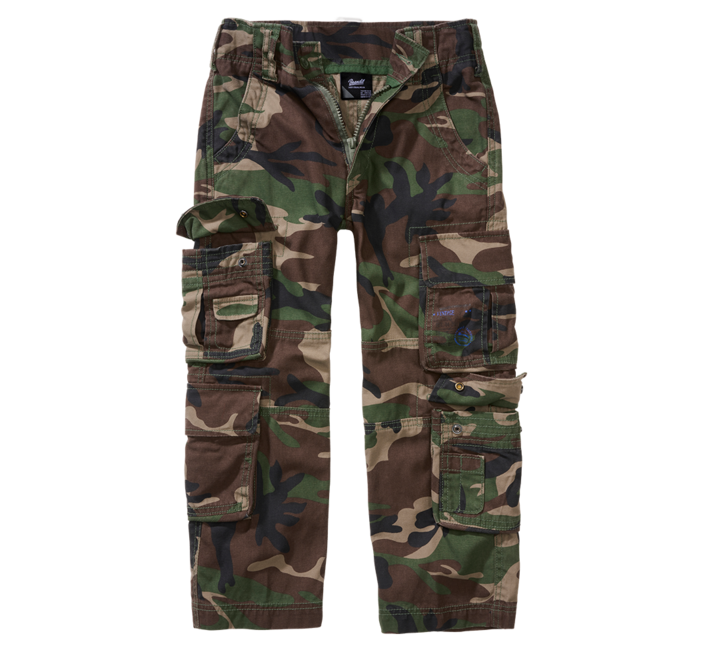Brandit Pure Vintage kinderhosen, woodland