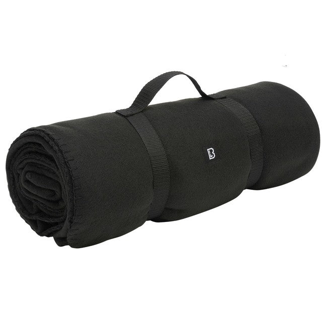 Brandit Fleece-Decke 135 x 175 cm, schwarz