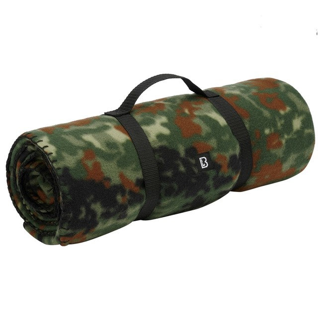 Brandit Fleece-Decke 135 x 175 cm, flecktarn