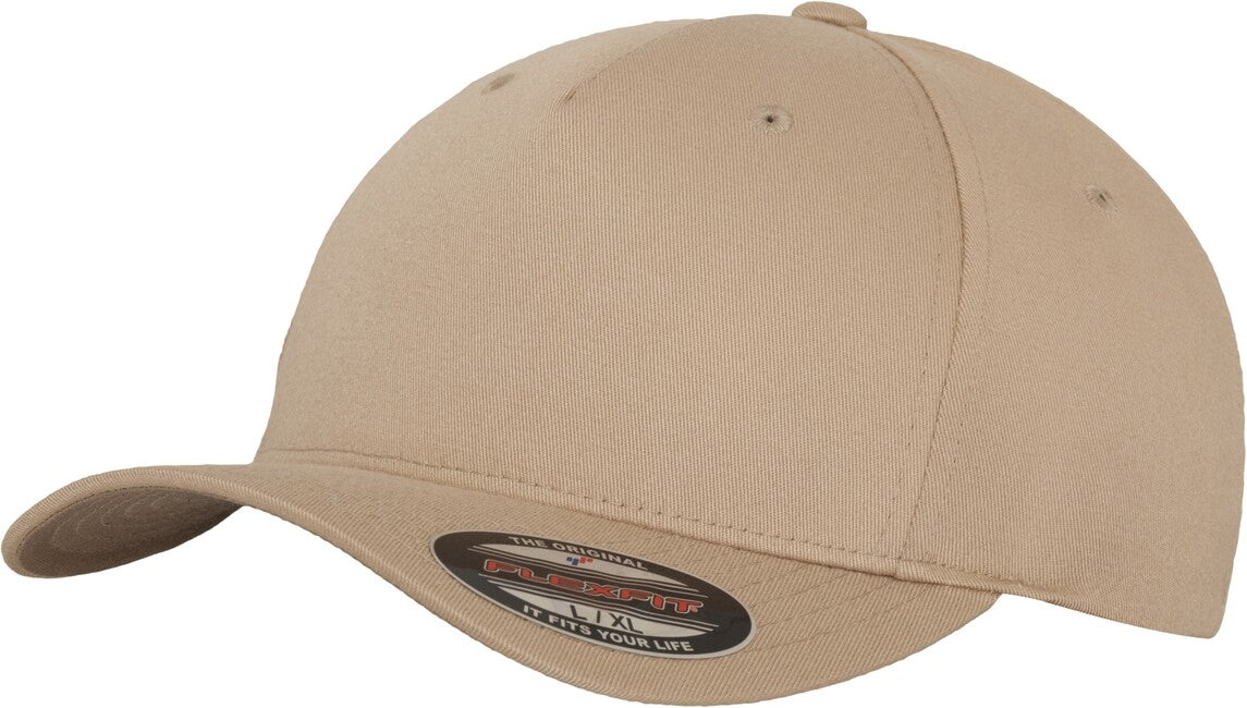 Brandit Flexfit 5 Panel Cap, khaki