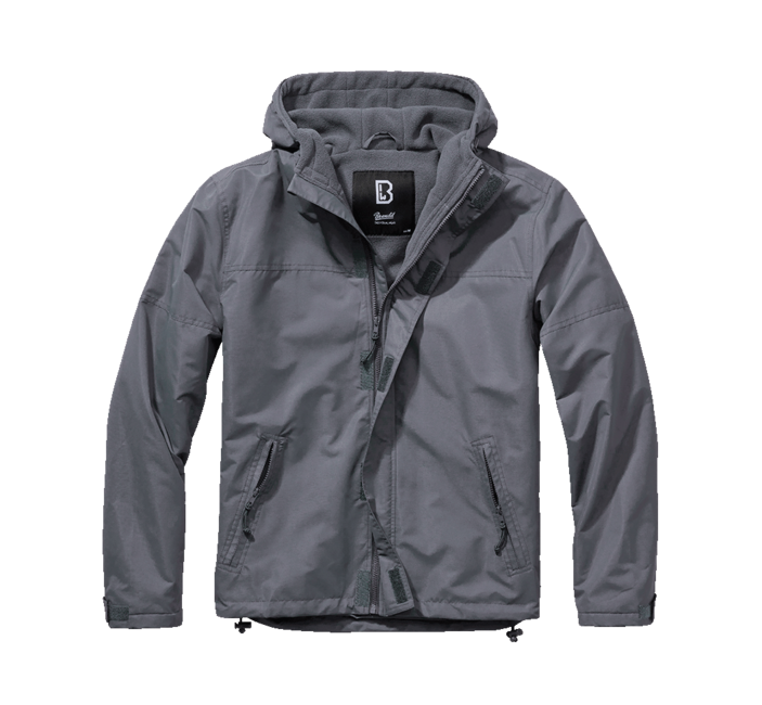 Brandit Frontzip Windbreaker Jacke, anthrazit