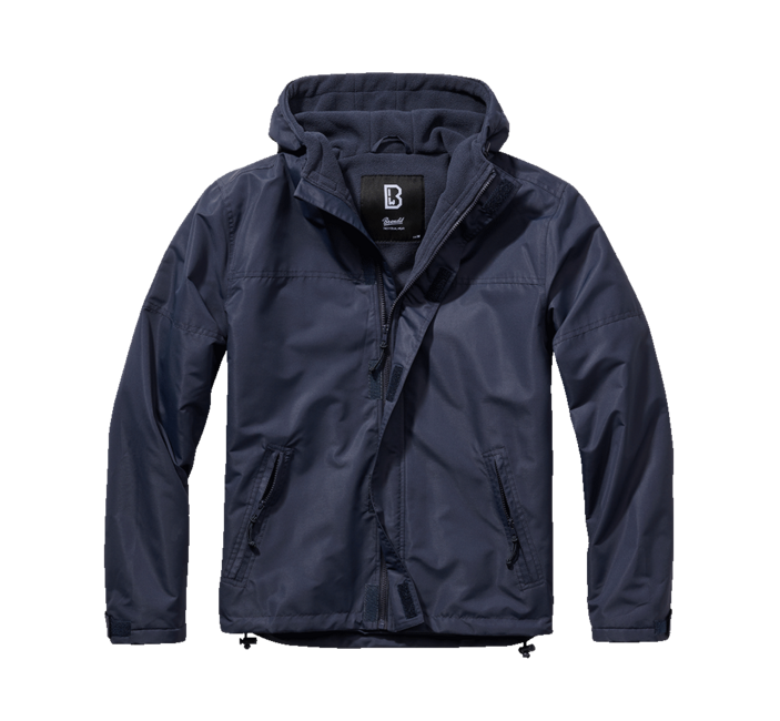 Brandit Frontzip Windbreaker jacke, navy blau