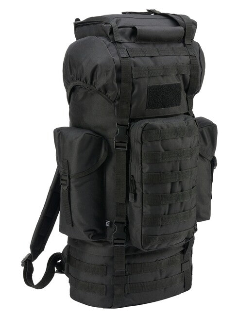 Brandit Kampfrucksack MOLLE taktischer Rucksack 65l, schwarz