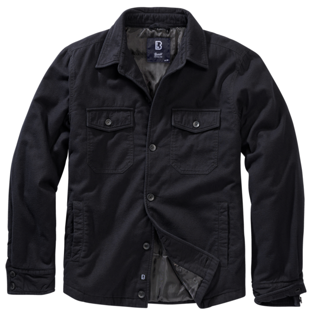 Brandit Lumber Jacke, schwarz