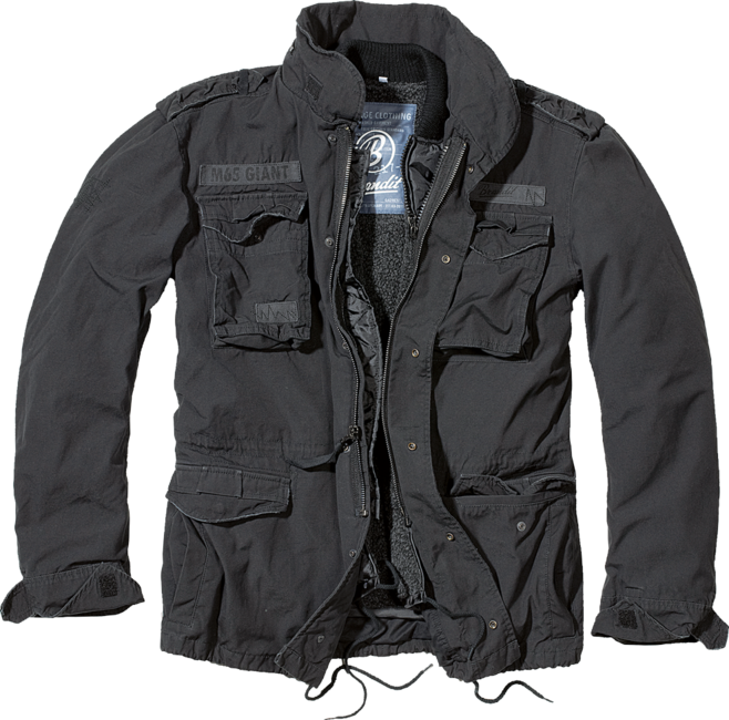 Brandit M65 Giant Winterjacke, schwarz