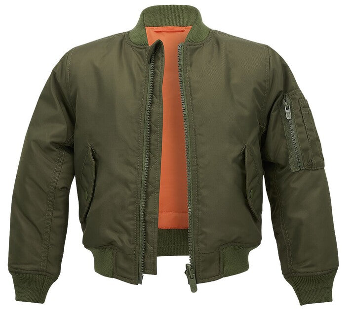 Brandit MA1 kinder Bomberjacke, oliv