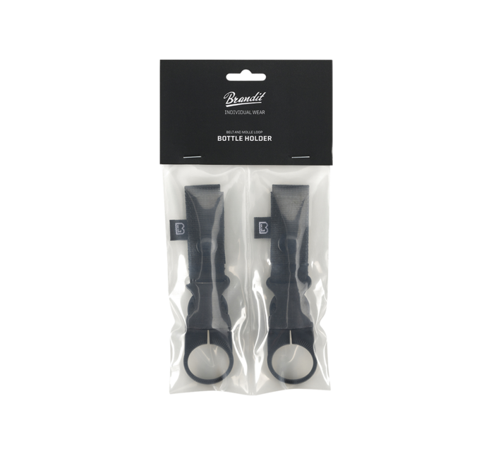Brandit MOLLE Flaschenhalter 2er Pack, schwarz