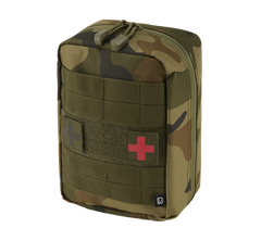 Brandit Molle First Aid L Pouch, Woodland