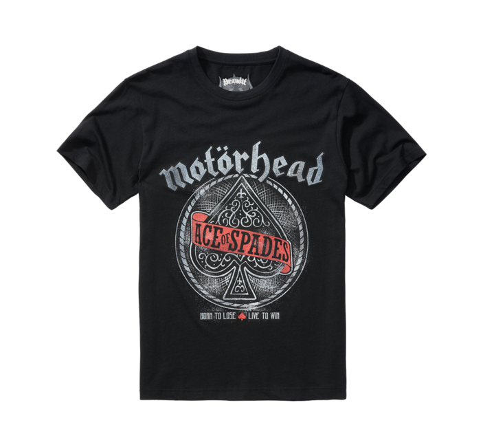 Brandit Motörhead T-shirt Ace of Spade, schwarz
