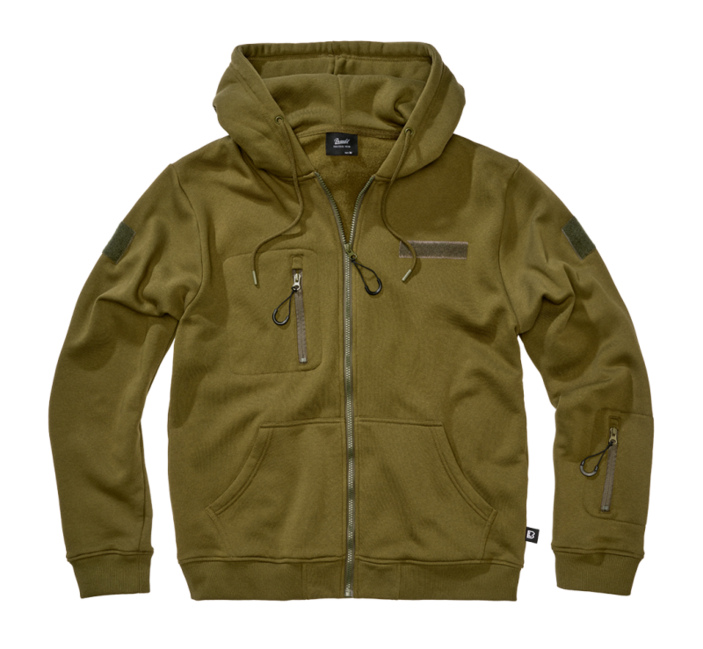 Brandit herren Taktischer hoodie, olivgrün