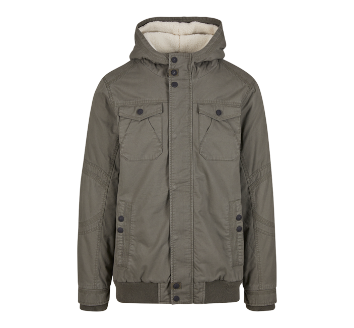 Brandit herren Winterjacke Meadow Jacket, olivgrün