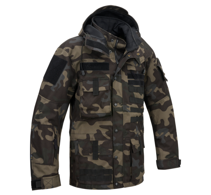 Brandit Performance Outdoor taktische Jacke, darkcamo