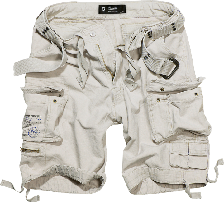 Brandit Savage Vintage shorts, weiß