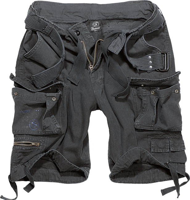 Brandit Savage Vintage shorts, schwarz