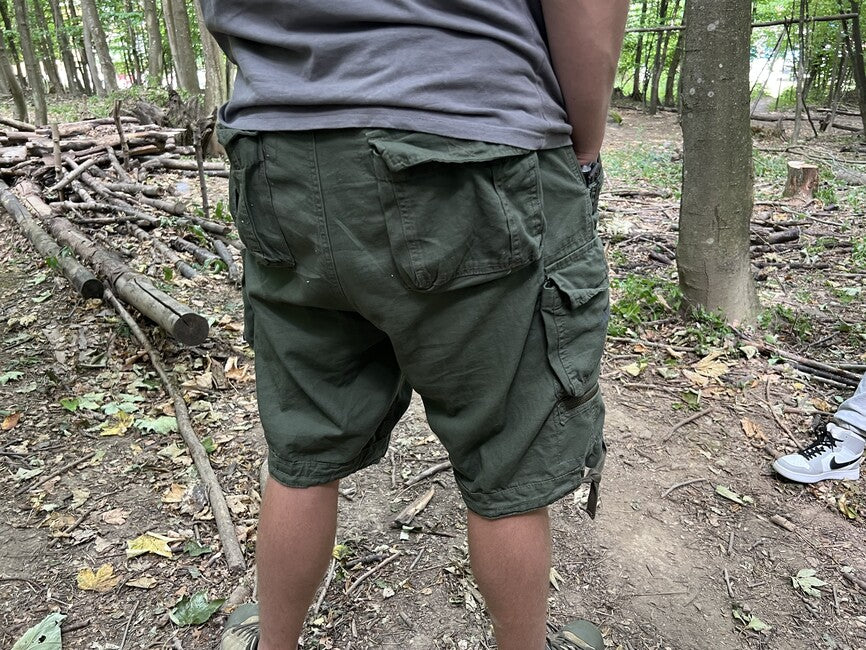Brandit Savage Vintage Shorts, oliv