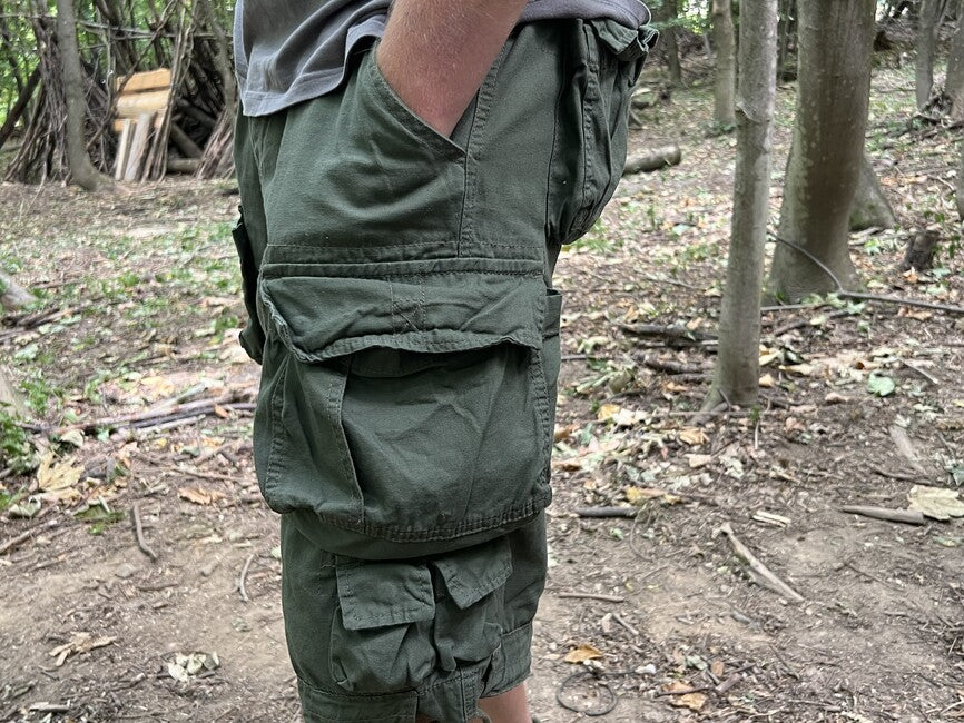 Brandit Savage Vintage Shorts, oliv