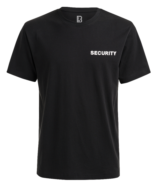 Brandit Sicherheits-T-shirt, schwarz