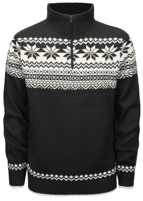 Brandit Norweger Troyer Pullover, schwarz