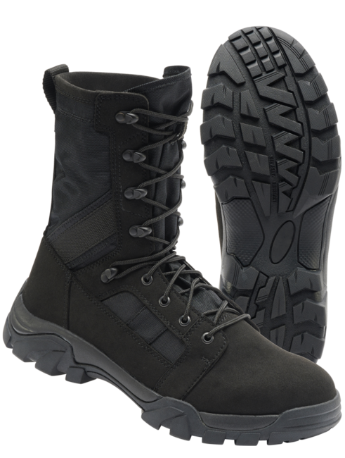 Brandit taktische Stiefel 9-reihig, schwarz