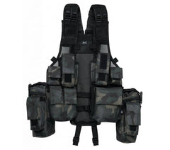 Brandit taktische Weste, darkcamo