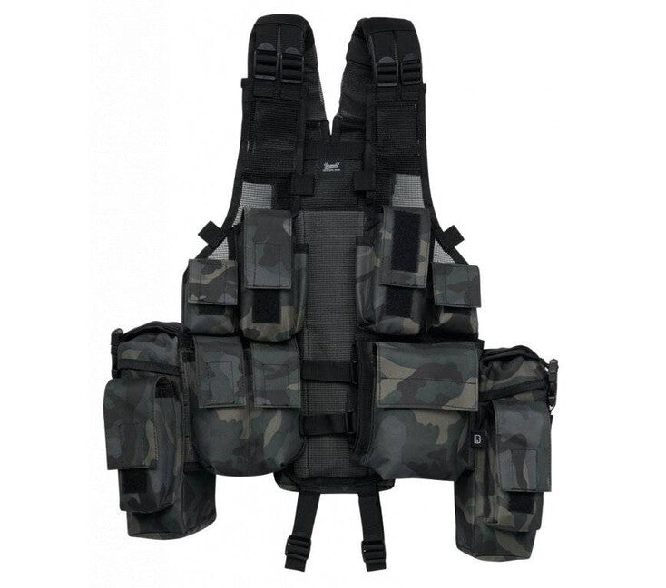 Brandit taktische Weste, darkcamo
