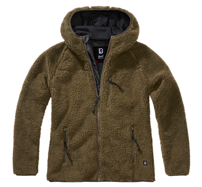 Brandit Teddy damen-Fleecejacke, oliv