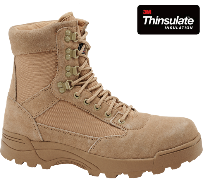 Brandit Tactical Stiefel, camel