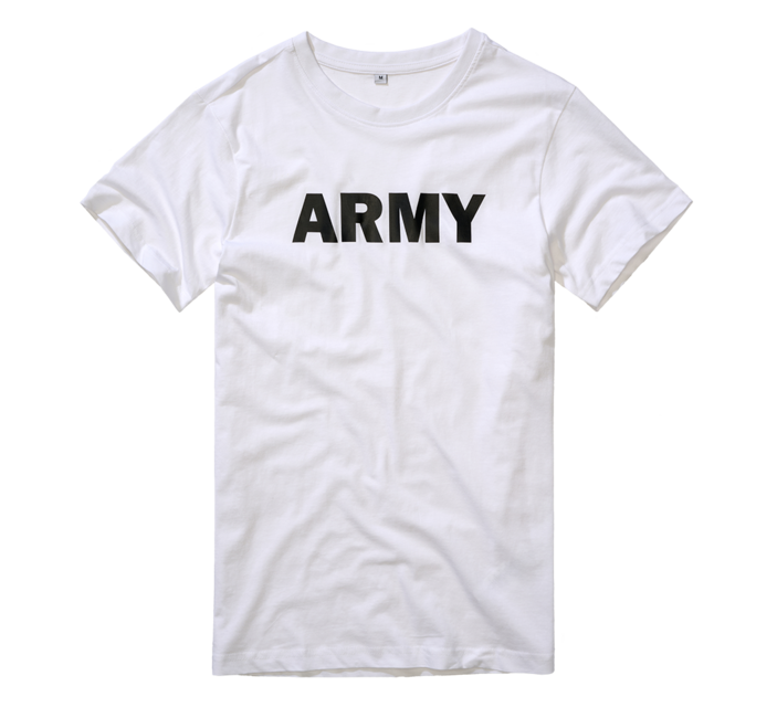 Brandit T-shirt Army, Weiß