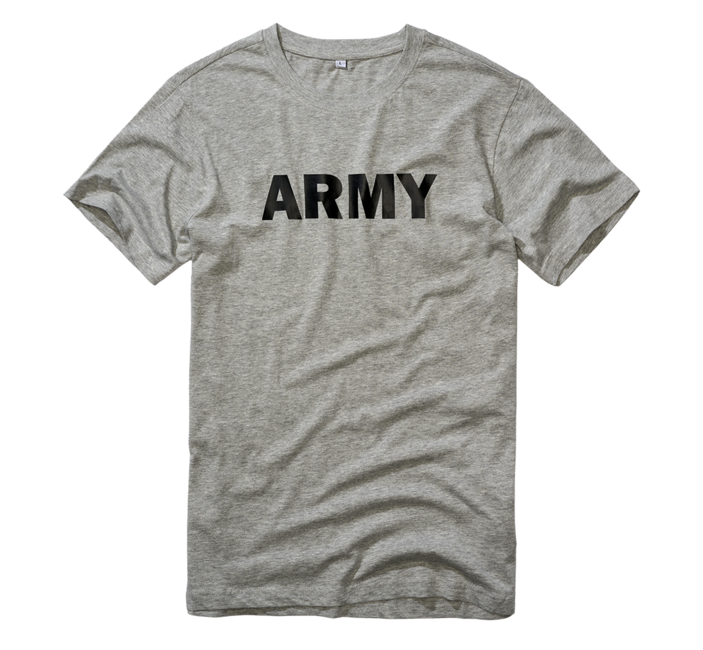 Brandit T-shirt Army, Grau meliert