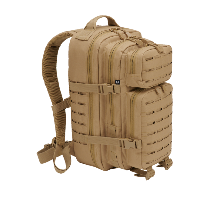 Brandit US Cooper Lasercut Medium rucksack 25L, camel
