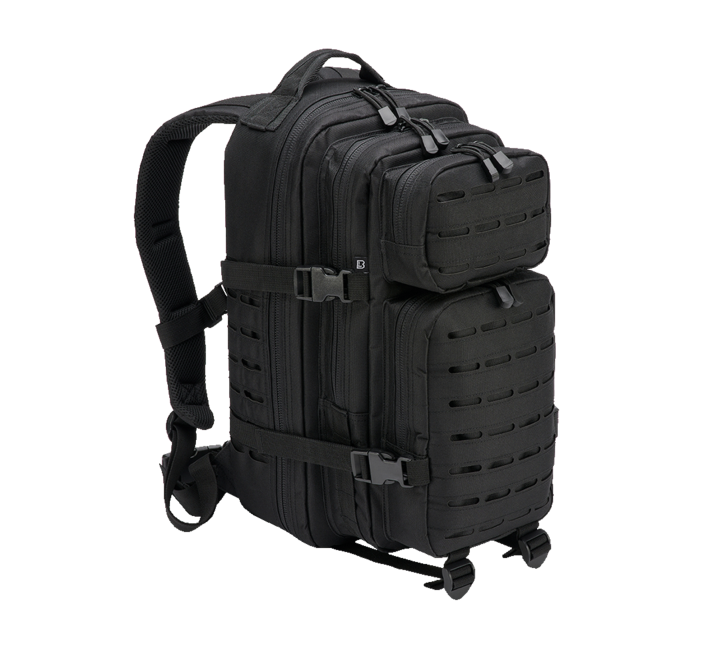 Brandit US Cooper Lasercut Medium backpack 25L, schwarz
