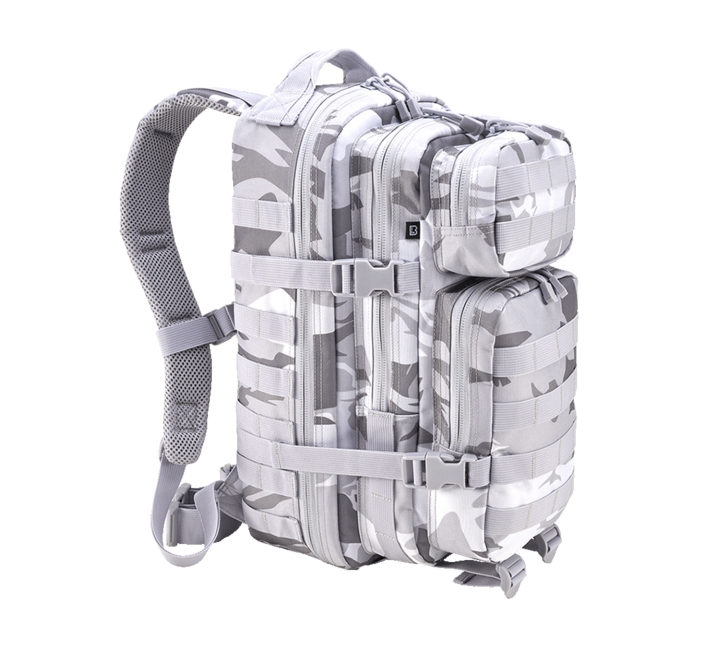 Brandit US Cooper Medium Rucksack, blizzard camo 25L