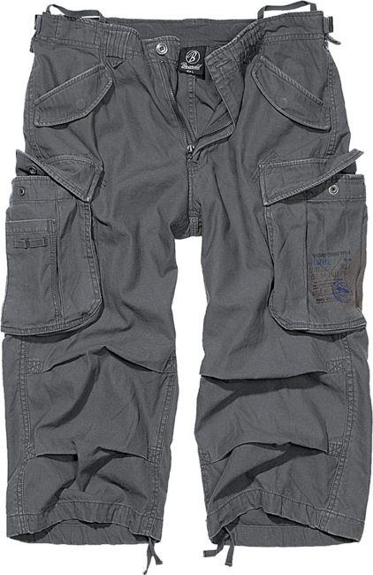 Brandit Vintage Industry 3/4 shorts, anthrazit