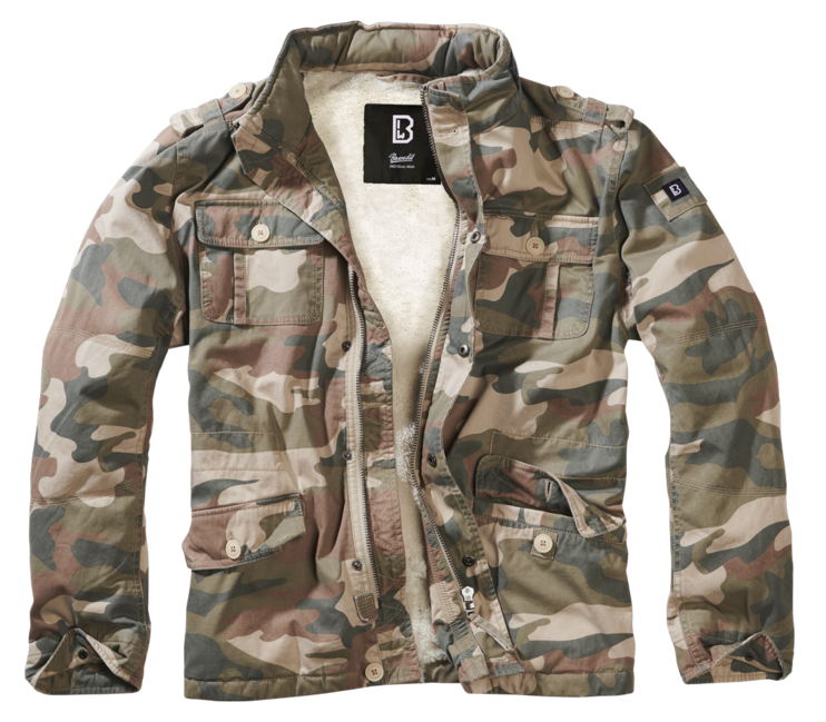 Brandit Britannia winterjacke, helles holzland