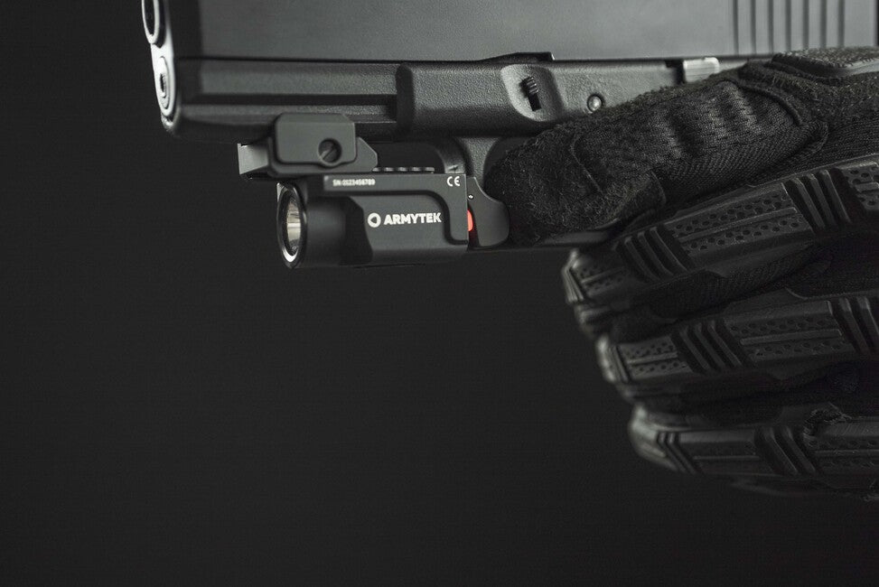 Armytek Buckler M1 waffenlampe 700lm kompakte wiederaufladbare