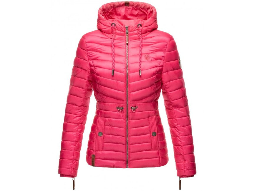 Marikoo ANIYAA damen-Übergangsjacke mit Kapuze, rosa