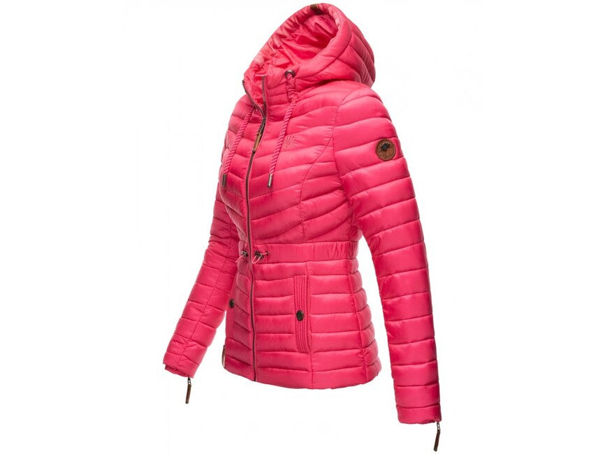 Marikoo ANIYAA damen-Übergangsjacke mit Kapuze, rosa