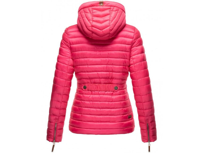 Marikoo ANIYAA damen-Übergangsjacke mit Kapuze, rosa