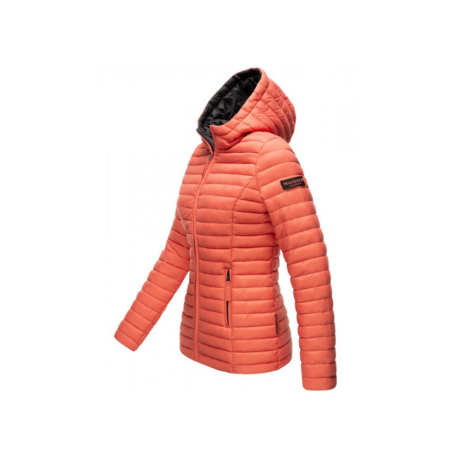 Marikoo ASRAA coral damen-übergangsjacke mit kapuze