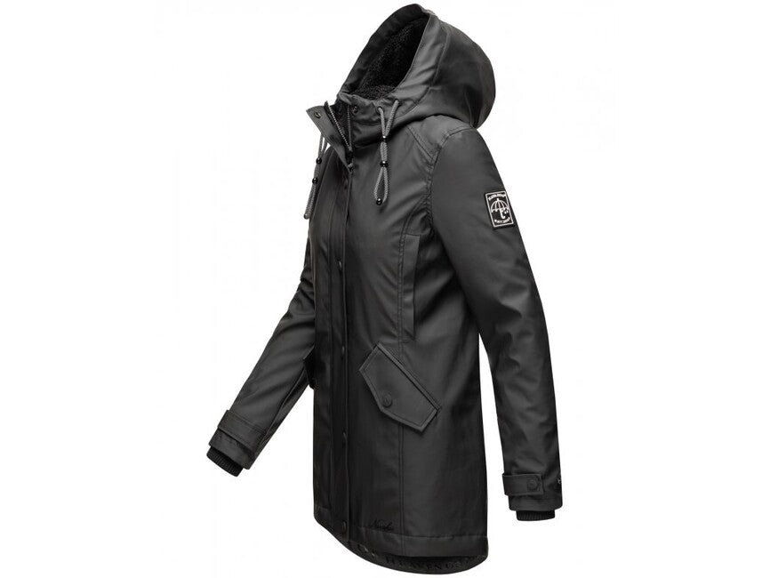 Navahoo Lindraa damen Regenjacke, schwarz