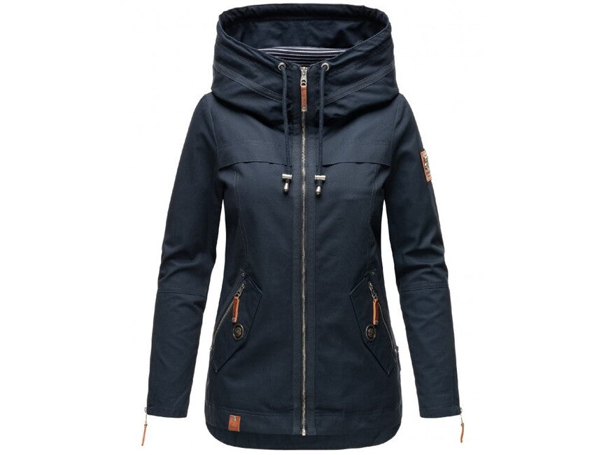 Navahoo Wekoo damen Übergangsjacke mit kapuze, hellrosa