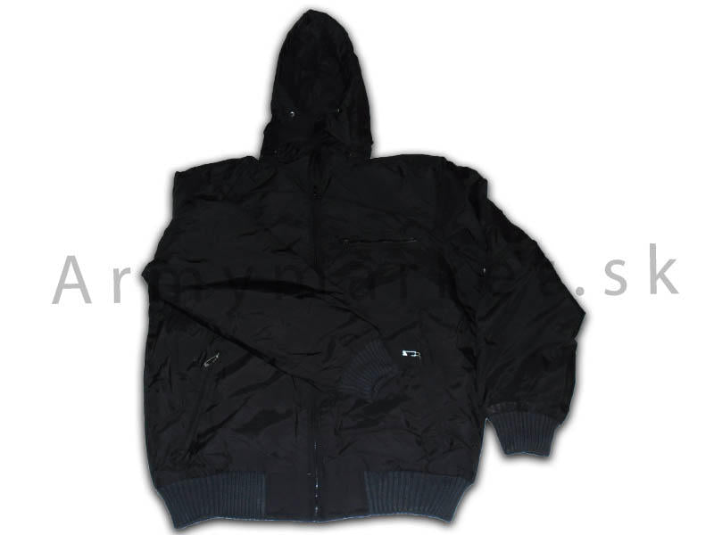 O&T Jacke Natur Winter- prechodna, schwarz