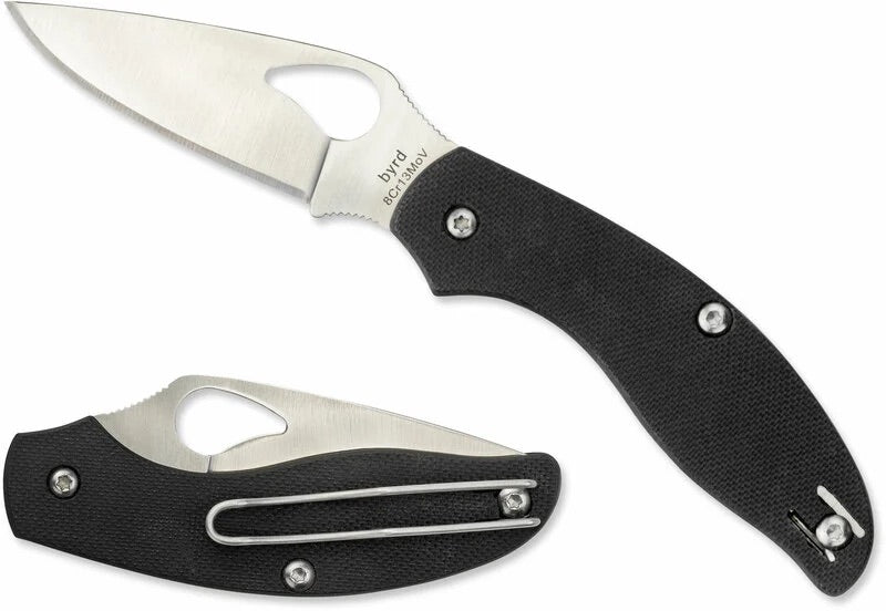 Byrd BY23GP taschenmesser 7 cm, schwarz