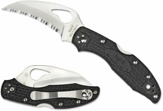 Byrd Hawkbill Lightweight taschenmesser 7,2 cm, schwarz, frn