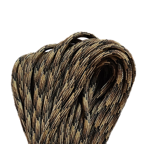 WARAGOD Ectar Paracord-Armband mit verstellbarem Verschluss camo coyote