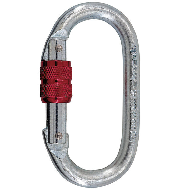 Camp Ovalkarabiner mit Schraubverschluss