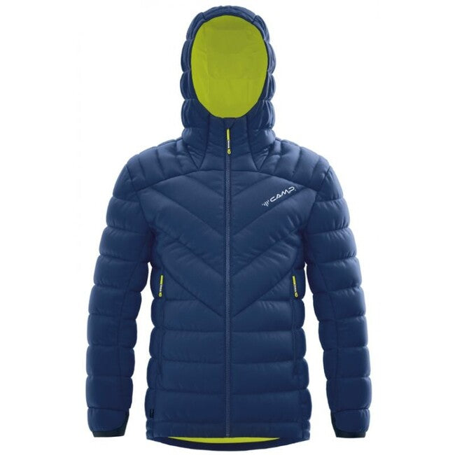 Camp Hyper Jacket Daunenjacke bunda, nachtblau / limette