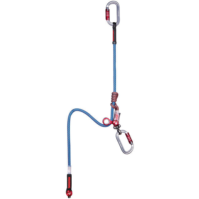 Camp Gyro Lanyard Single + 2 × 2125 5 m positionierungsgurt mit gyro-drehbügel und hilfsspannrolle