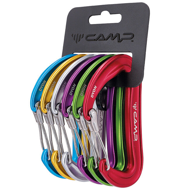 Camp Dyon Rack Packung mit 6 Karabinern
